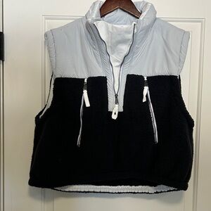 FP Movement by Free People Black and Gray Vest